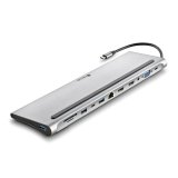 USB Hub NGS WONDERDOCK12 Gr� S�lvfarvet #2