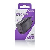 Laptop-oplader NGS ERA20WBLACK 20 W Sort #4