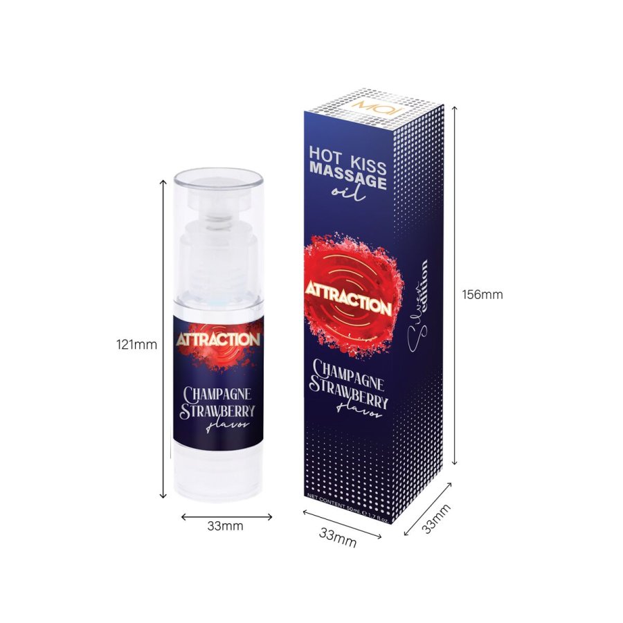 Erotisk massageolie Attraction 50 ml #11