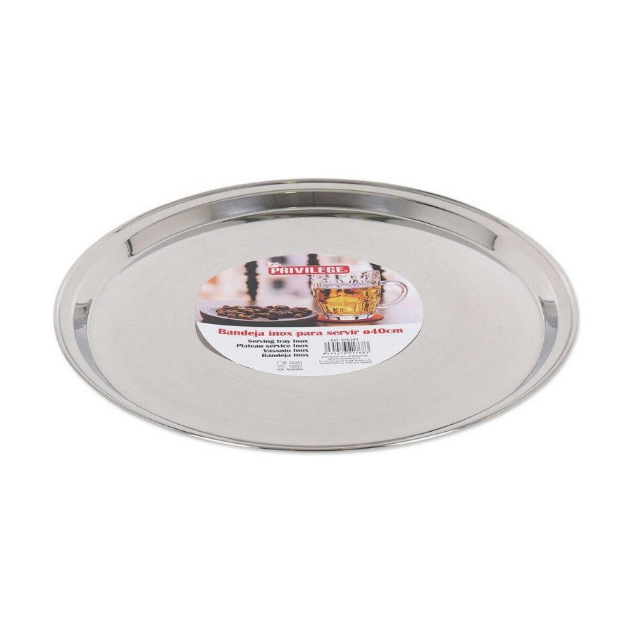 Bakke Privilege Quttin Rustfrit stl  40 x 2 cm #1