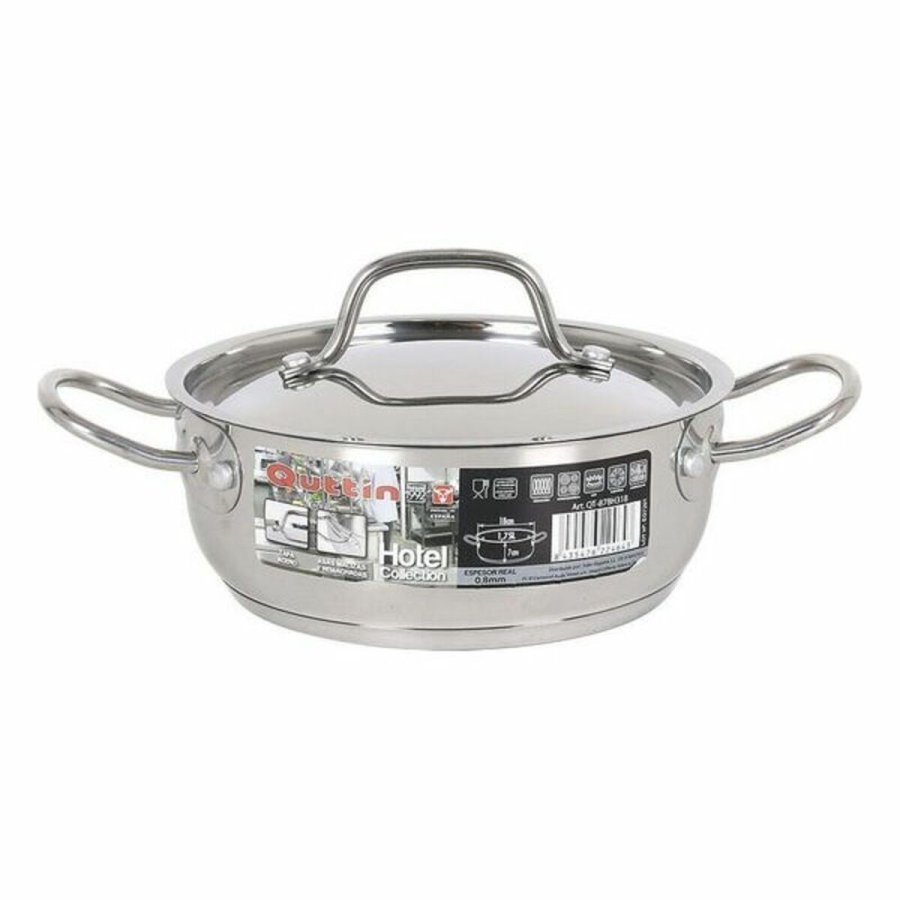 Gryde Med Lg Quttin Rustfrit stl #1