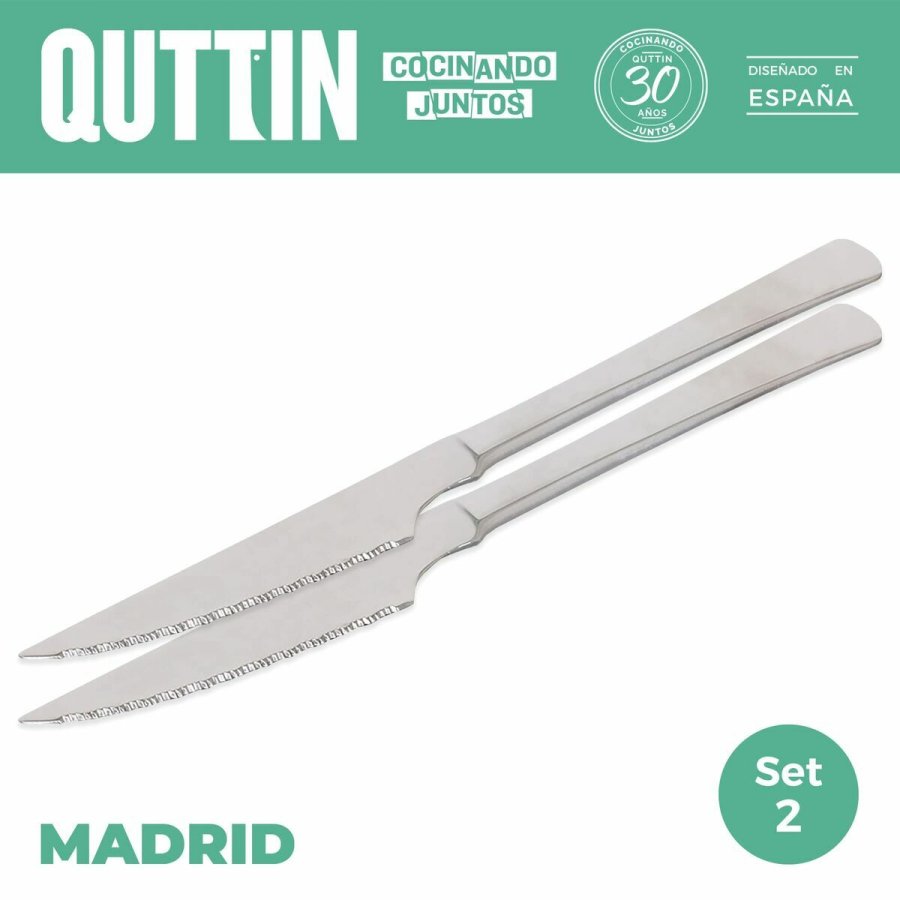 Kdkniv St Madrid Quttin Madrid (21 cm) 21 x 2 cm 2 Dele (2 enheder) #7
