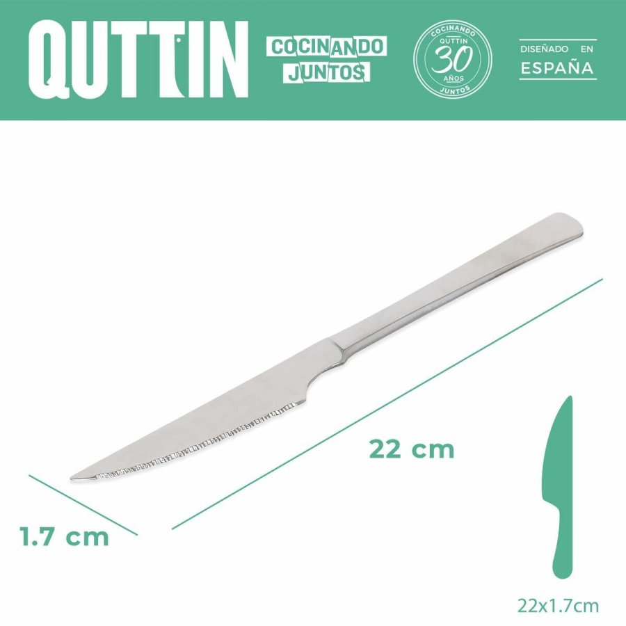 Kdkniv St Madrid Quttin Madrid (21 cm) 21 x 2 cm 2 Dele (2 enheder) #10