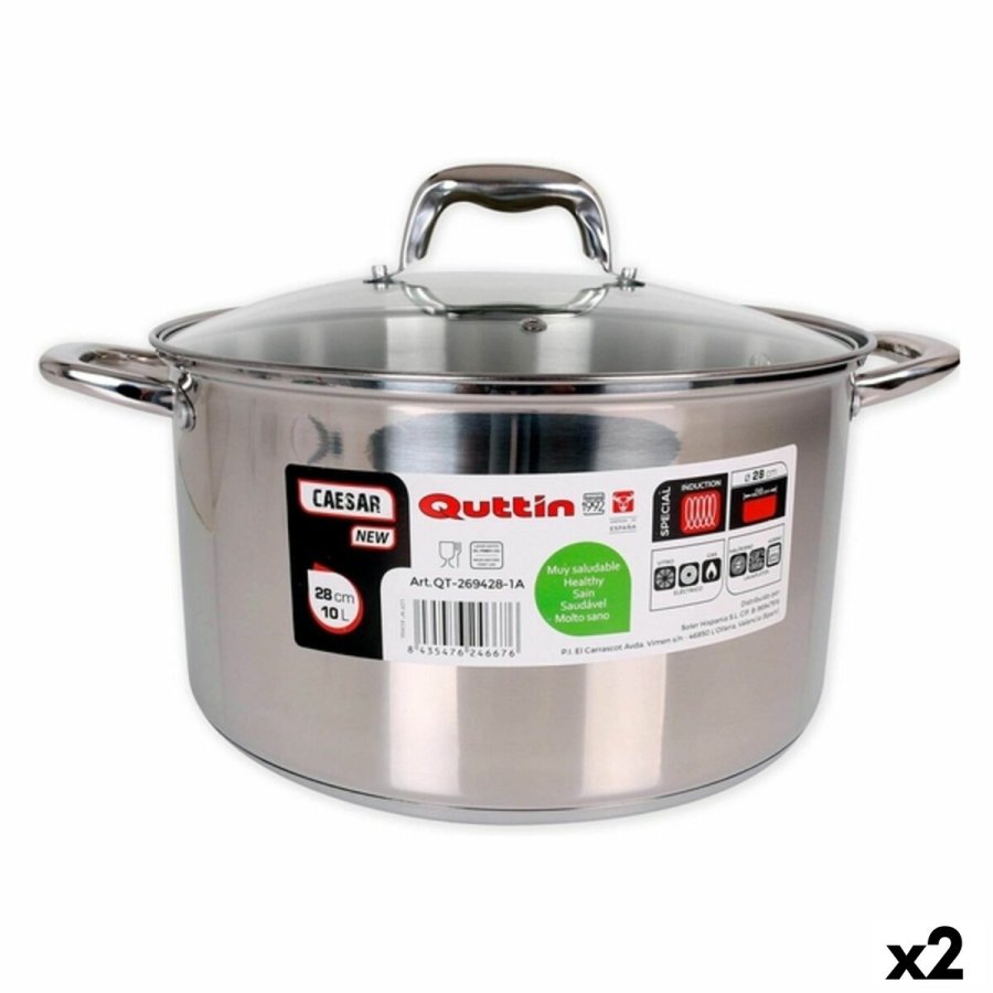 Panorr Quttin 139513 10 L Stl (2 enheder) ( 28 x 16,5 cm) #1