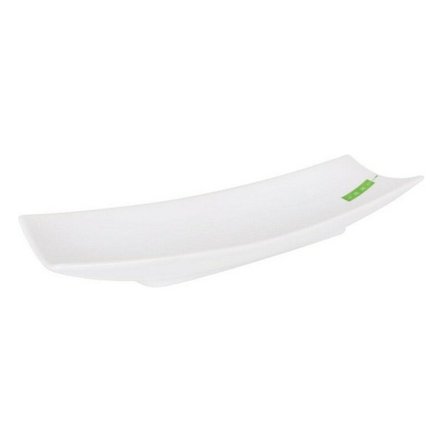 Bakke La Mediterrnea Yummy Hvid Porceln 35,3 x 12 x 5 cm (35,3 x 12 x 5 cm) #1
