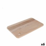 Skrebrt Quttin Quttin Brun Tr 37 x 22 cm (6 enheder) #1