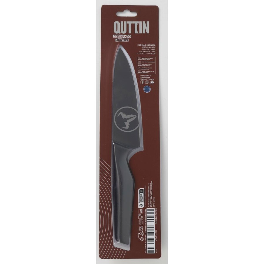 Kokkekniv Quttin Black Edition 16 cm #4