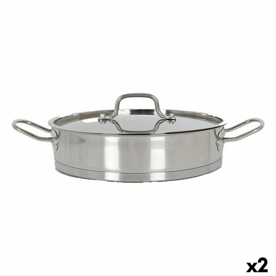 Gryde Med Glaslg Quttin 6 L  32,8 cm (2 enheder) #1