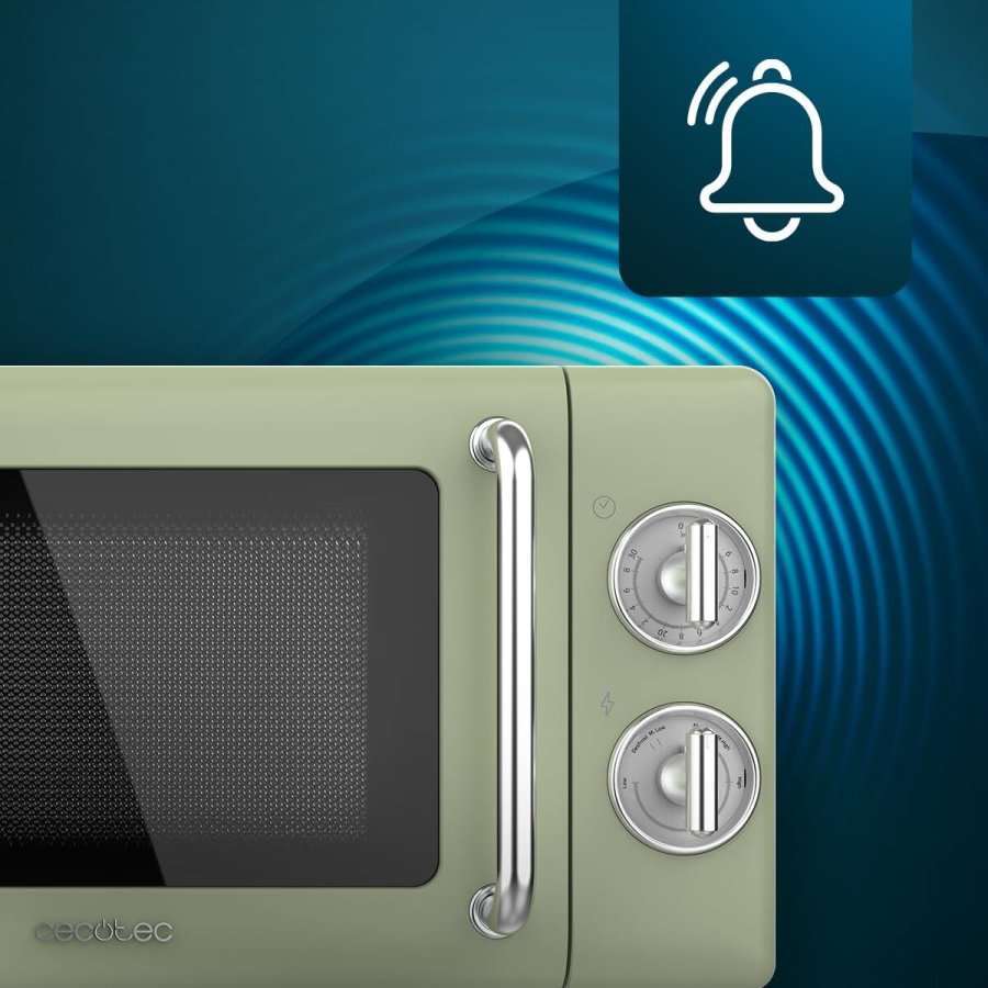 Mikrob�lgeovnen Cecotec PROCLEAN 3010 RETRO Gr�n 700 W 20 L (Refurbished A) #7