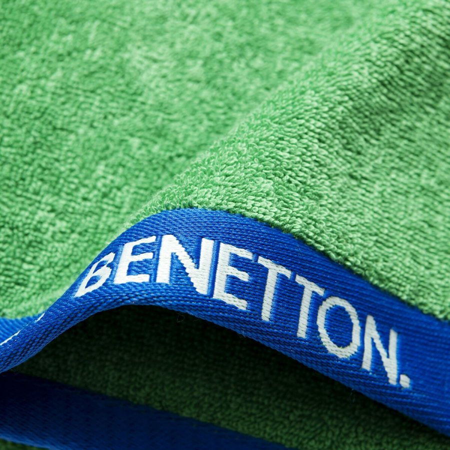 Strandhndklde Benetton Rainbow Grn (160 x 90 cm) #3