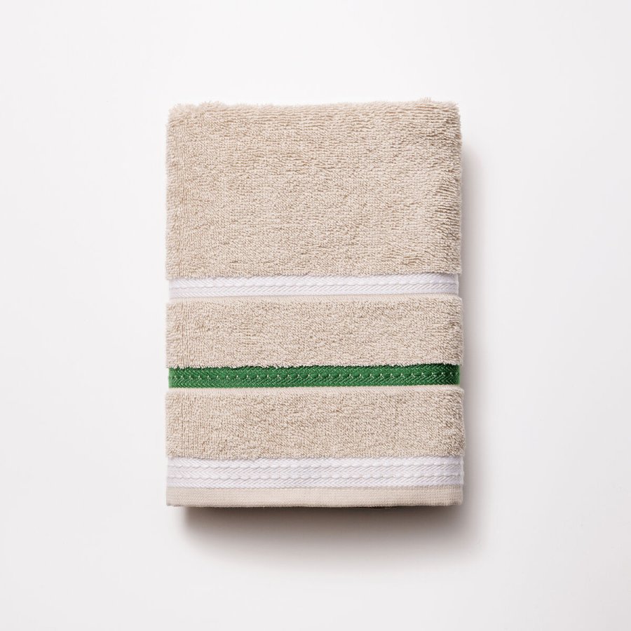 Hndklder Benetton Beige 50 x 90 cm Striber #5