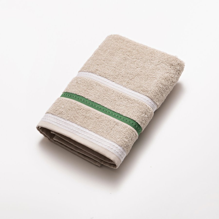 Hndklder Benetton Beige 50 x 90 cm Striber #17