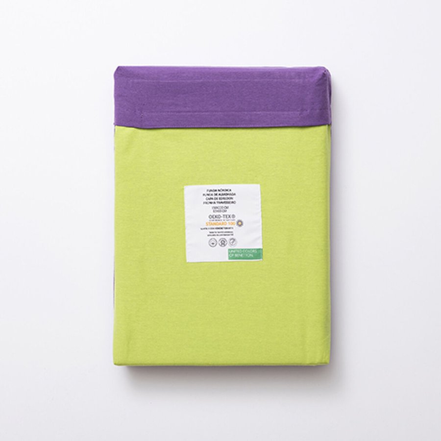 Dynebetrk st Benetton Rainbow Grn Lilla 63 x 63 cm 2 Dele #13
