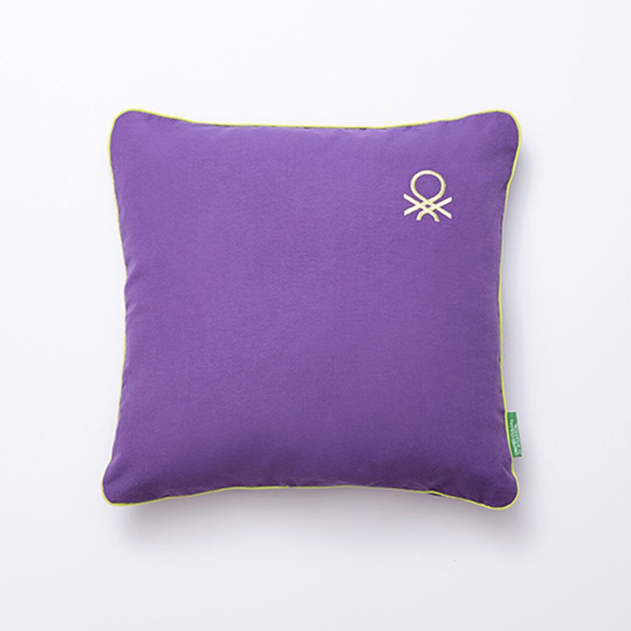 Pude Benetton Rainbow Lilla 45 x 45 cm #5