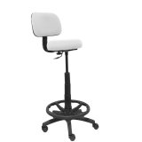 Taburet Llanos Piqueras y Crespo CLB10RN Hvid PVC #1