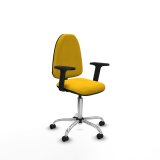 Kontorstol Piqueras y Crespo B2D05RF Gul #1