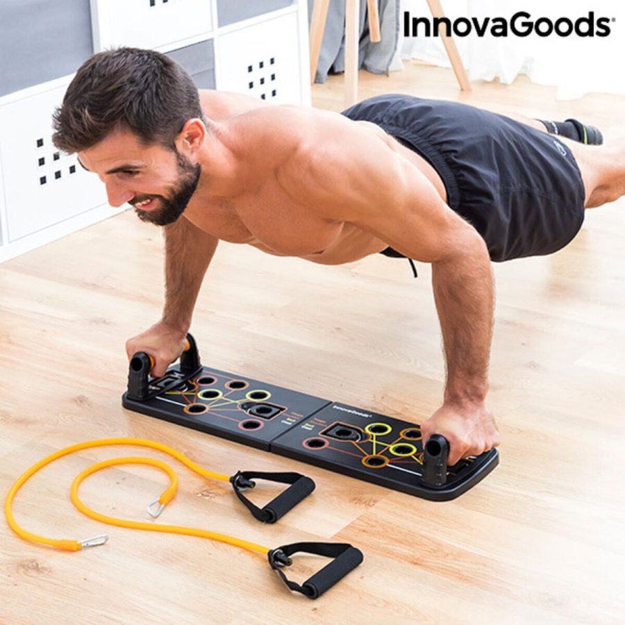 Push-Up Push-Up Brt med modstandsbnd og velsesvejledning InnovaGoods Pulsher (Refurbished B) #2