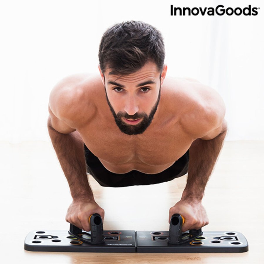 Push-Up Push-Up Brt med modstandsbnd og velsesvejledning InnovaGoods Pulsher (Refurbished B) #4