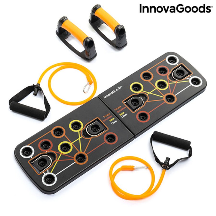 Push-Up Push-Up Brt med modstandsbnd og velsesvejledning InnovaGoods Pulsher (Refurbished B) #1