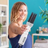 3-i-1 trring, styling og curling hrbrste Dryple InnovaGoods 550 W #7