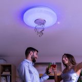 LED-loftlampe med h�jttaler Lumavox InnovaGoods #1