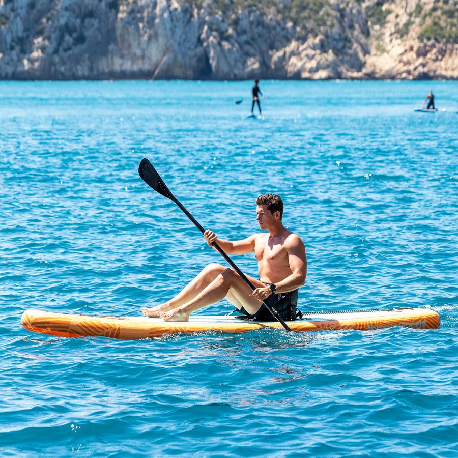 2 i 1 Oppusteligt Paddle Surf Board med sde og tilbehr Siros InnovaGoods 10'5