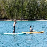 2 i 1 Oppusteligt Paddle Surf Board med sde og tilbehr Siros InnovaGoods 10'5