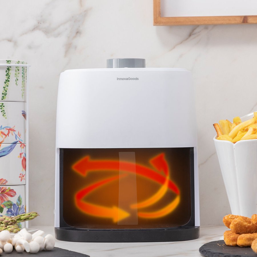 Varmluftsfrituregryde InnovaGoods Fryinn Lite 2000 Hvid 1200 W 2 L #2