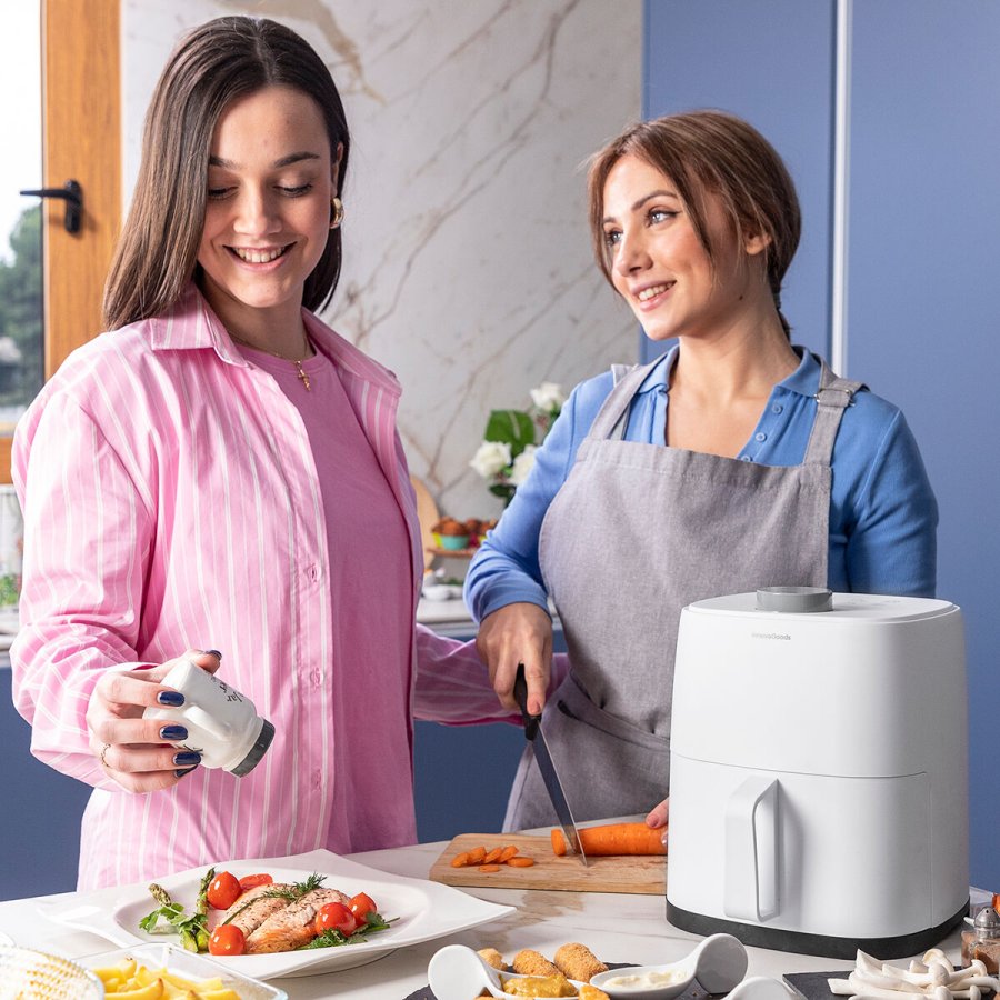 Varmluftsfrituregryde InnovaGoods Fryinn Lite 2000 Hvid 1200 W 2 L #3