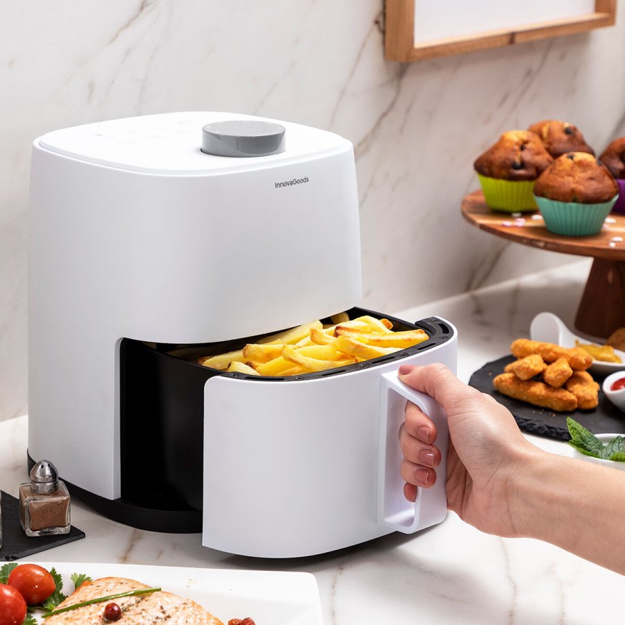 Varmluftsfrituregryde InnovaGoods Fryinn Lite 2000 Hvid 1200 W 2 L #4