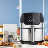 Varmluftsfrituregryde InnovaGoods Fryinn 3500 Sort 1400 W 3,5 L Rustfrit stl #6