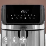 Varmluftsfrituregryde InnovaGoods Fryinn Pro 5500 Sort 1700 W 5,5 L Rustfrit stl #5