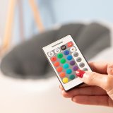 Oppustelig lnestol med flerfarvet LED og fjernbetjening Chight InnovaGoods #11