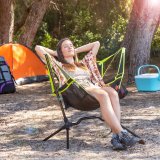 Sammenklappelig campingstol med gynge Kamprock InnovaGoods #1