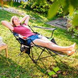 Sammenklappelig lounger-campingstol Kampfort InnovaGoods #6