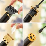 Professionel genopladelig hrklipper med tilbehr Triher InnovaGoods #7