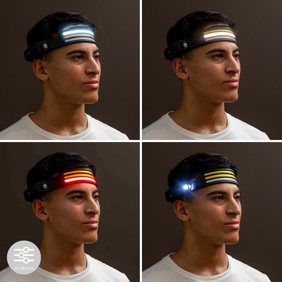 Genopladelig og justrbar LED-pandelampe Recobright InnovaGoods #11