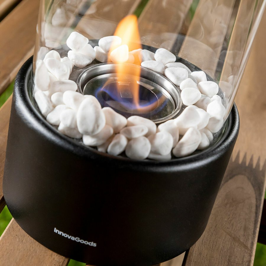 Dekorativ biopejs - bordmodel Heatfir InnovaGoods #17