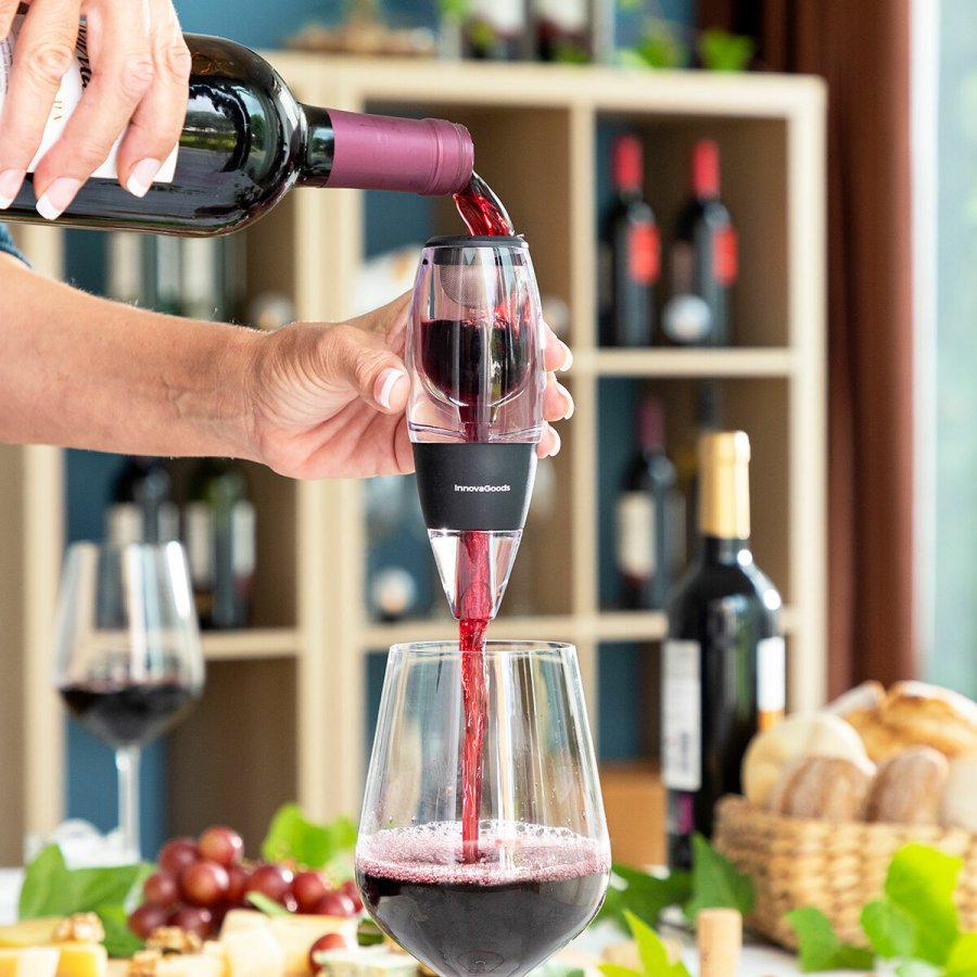Vinbelufter med filter, stativ og fljlspose Wineir InnovaGoods #1
