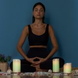 Flerfarvede LED-lys med flammeeffekt og fjernbetjening Lendles InnovaGoods 3 enheder #7