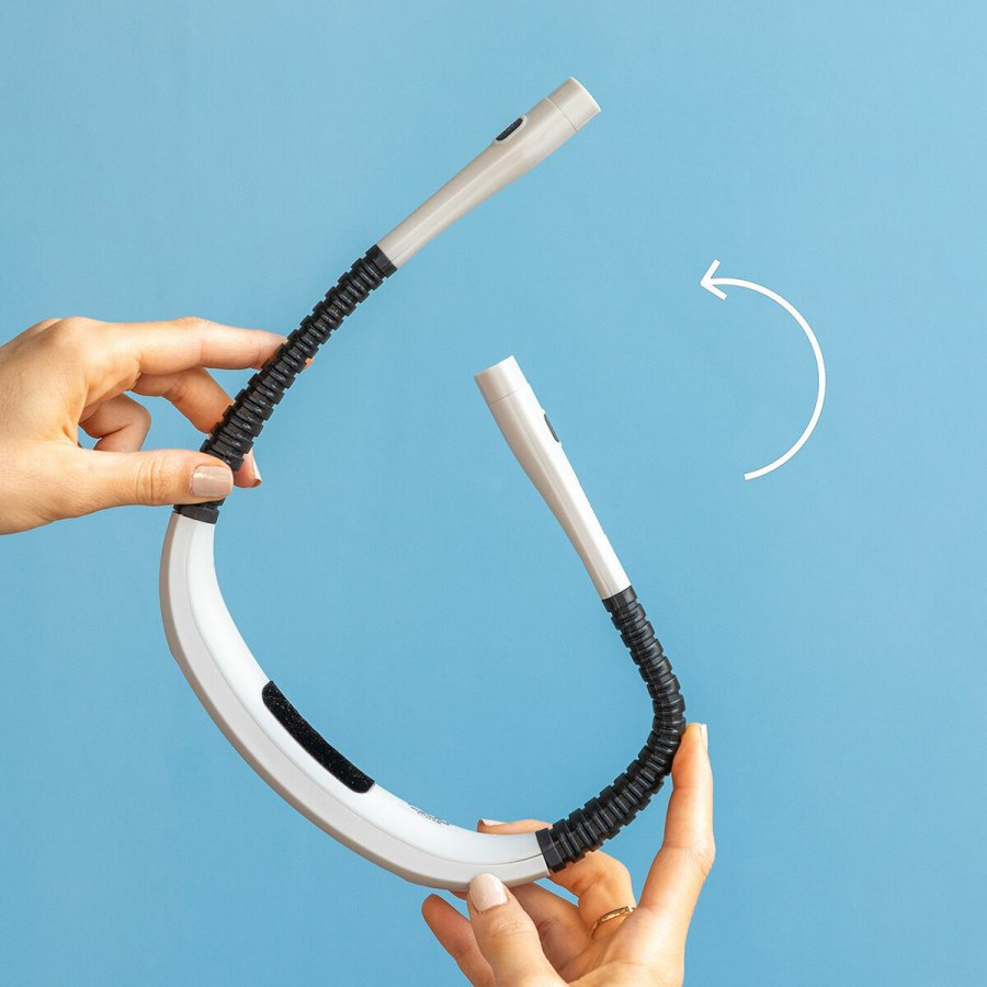 Genopladeligt LED-l�selys til halsen Neddrer InnovaGoods #4