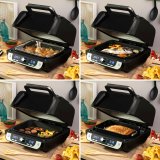Varmluftsfrituregryde med grill, tilbehr og opskriftsbog InnovaGoods Fryinn 12-in-1 6000 Sort Stl 3400 W 6 L #4