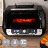 Varmluftsfrituregryde med grill, tilbehr og opskriftsbog InnovaGoods Fryinn 12-in-1 6000 Sort Stl 3400 W 6 L #6