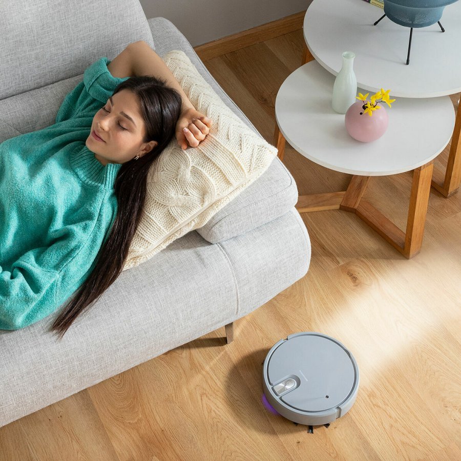 Multifunktionel genopladelig robotst�vsuger 5 i 1 Varob InnovaGoods #3