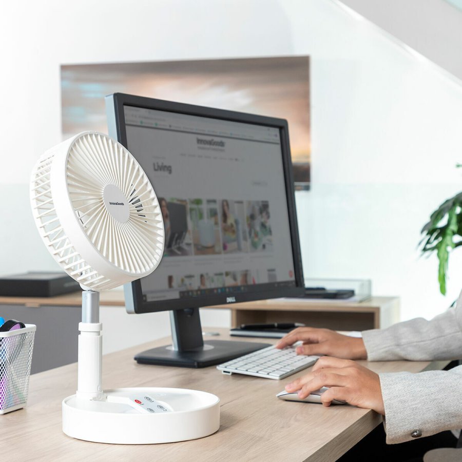 Sammenfoldelig, genopladelig 3-i-1-ventilator Fandle InnovaGoods 7,7'' 7200 mAh #2