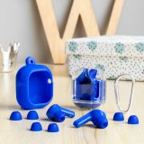 Trdlse hretelefoner med etui til opladning Blue InnovaGoods #6