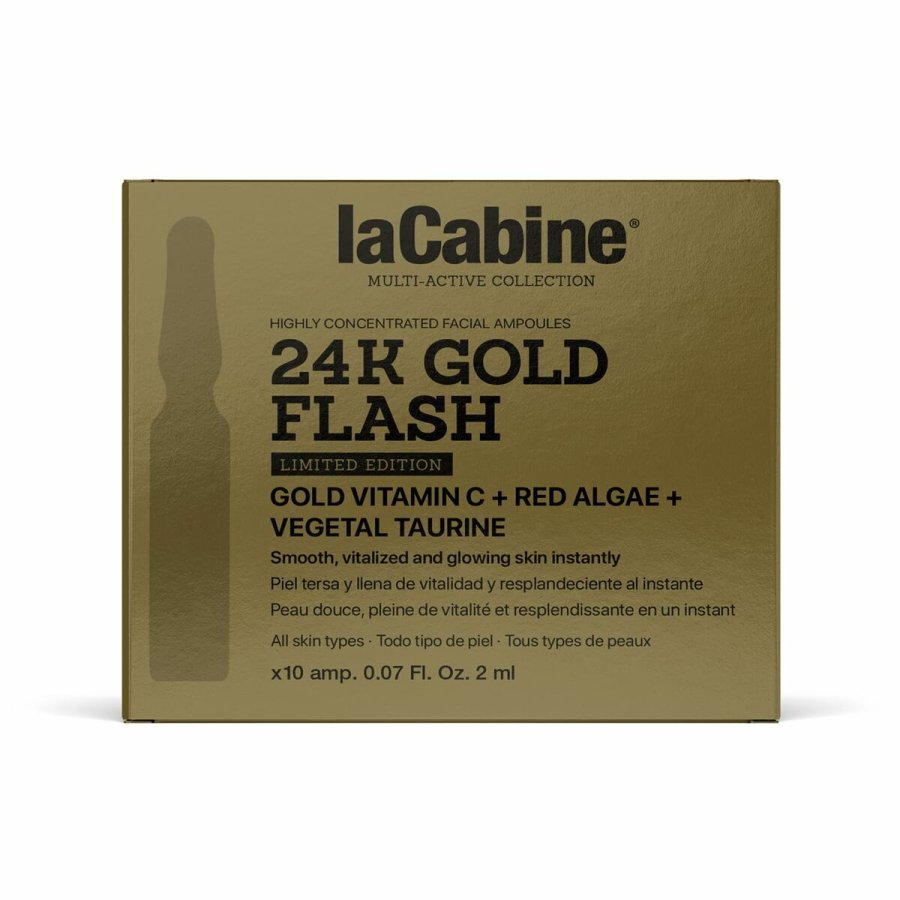 Ampuller laCabine 24K GOLD FLASH 2 ml 10 enheder #1