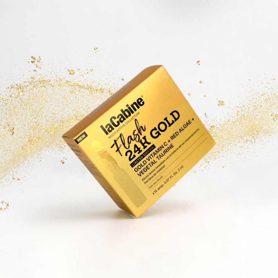 Ampuller laCabine 24K GOLD FLASH 2 ml 10 enheder #4