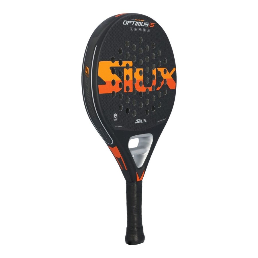 Padel bat Siux OPTIMUS 5 Sort Kulfiber #4