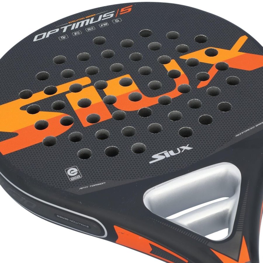 Padel bat Siux OPTIMUS 5 Sort Kulfiber #7